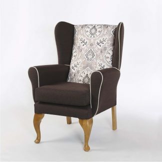 HESKETH Queen Anne Wing Chair | High Back Chairs | BL3W