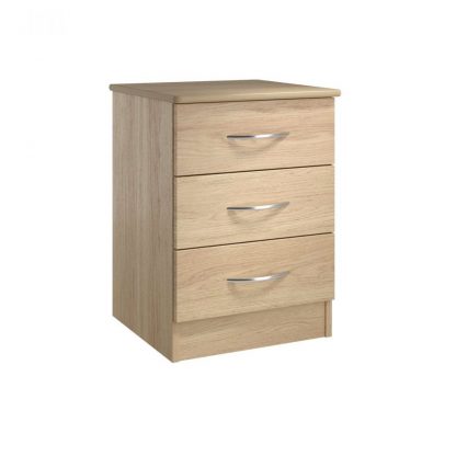 Coventry Shelf/Cupboard Bedside Table | Coventry Bedroom Collection | BRBB3