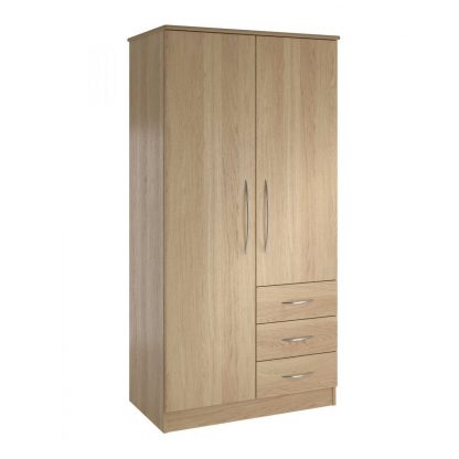 Coventry Shelf/Cupboard Bedside Table | Coventry Bedroom Collection | BRBWCR