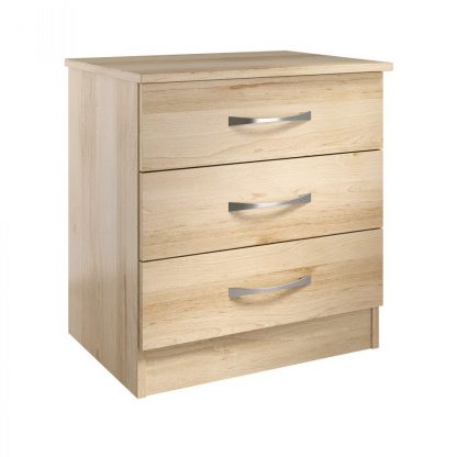 Warwick 1-Drawer Bedside Table | Warwick Bedroom Collection | BRC3D