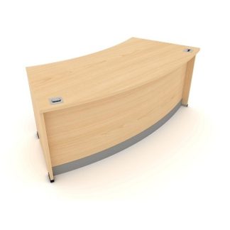 Radius Reception Desk. 1900mm Wide. MFC Finish | Desks | ERR