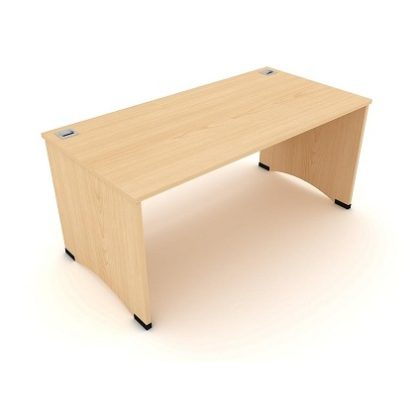 Panel Crescent shaped Desk/Workstation with return | Desks | EWDR