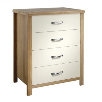 Stratford 1 Drawer Bedside Table | Stratford Bedroom Collection | STCD4